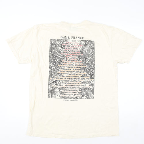 Night Gallery Men's Beige Before Sunset Graphic T-Shirt Size L