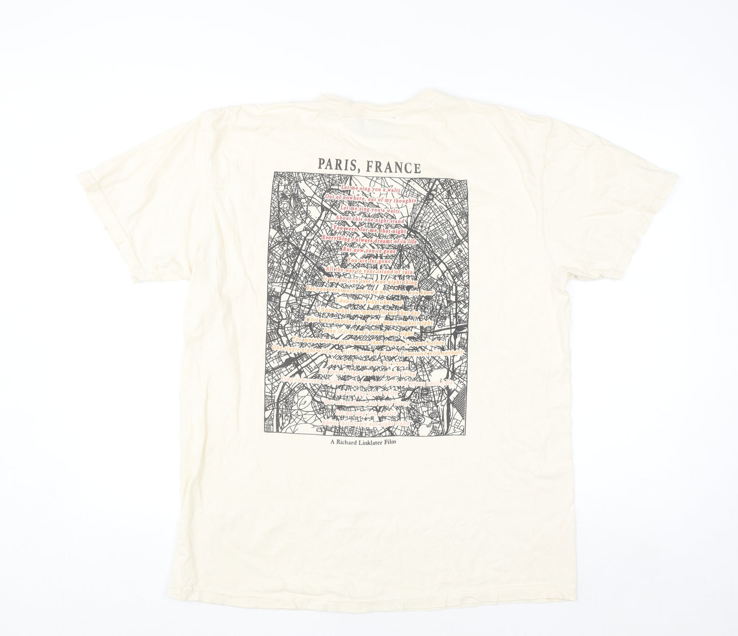 Night Gallery Men's Beige Before Sunset Graphic T-Shirt Size L