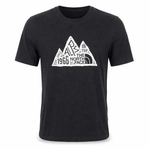 The North Face Men's Black Graphic Cotton T-Shirt M