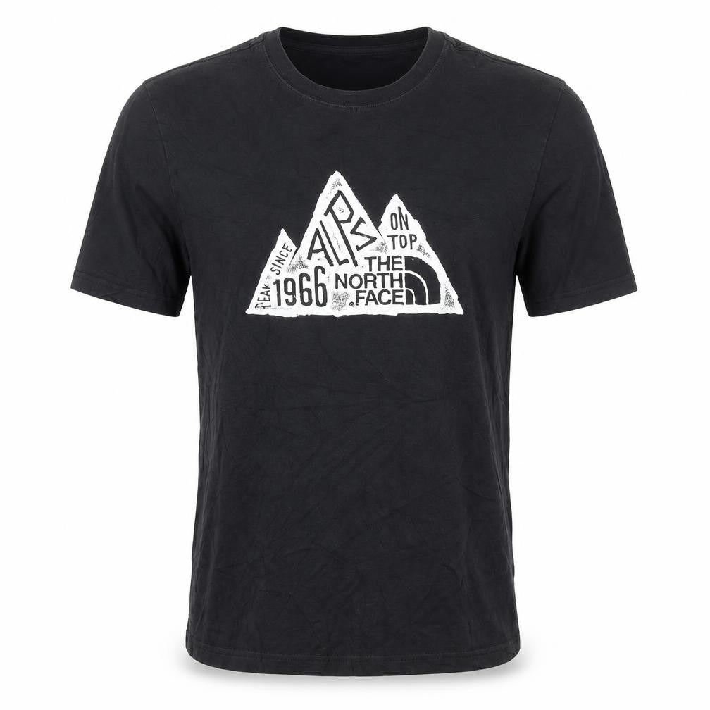 The North Face Men's Black Graphic Cotton T-Shirt M