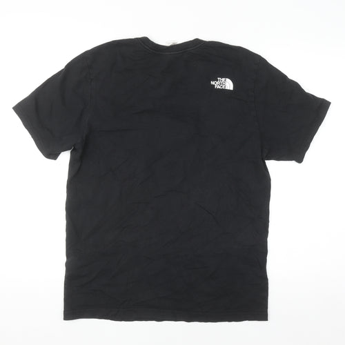 The North Face Men's Black Graphic Cotton T-Shirt M