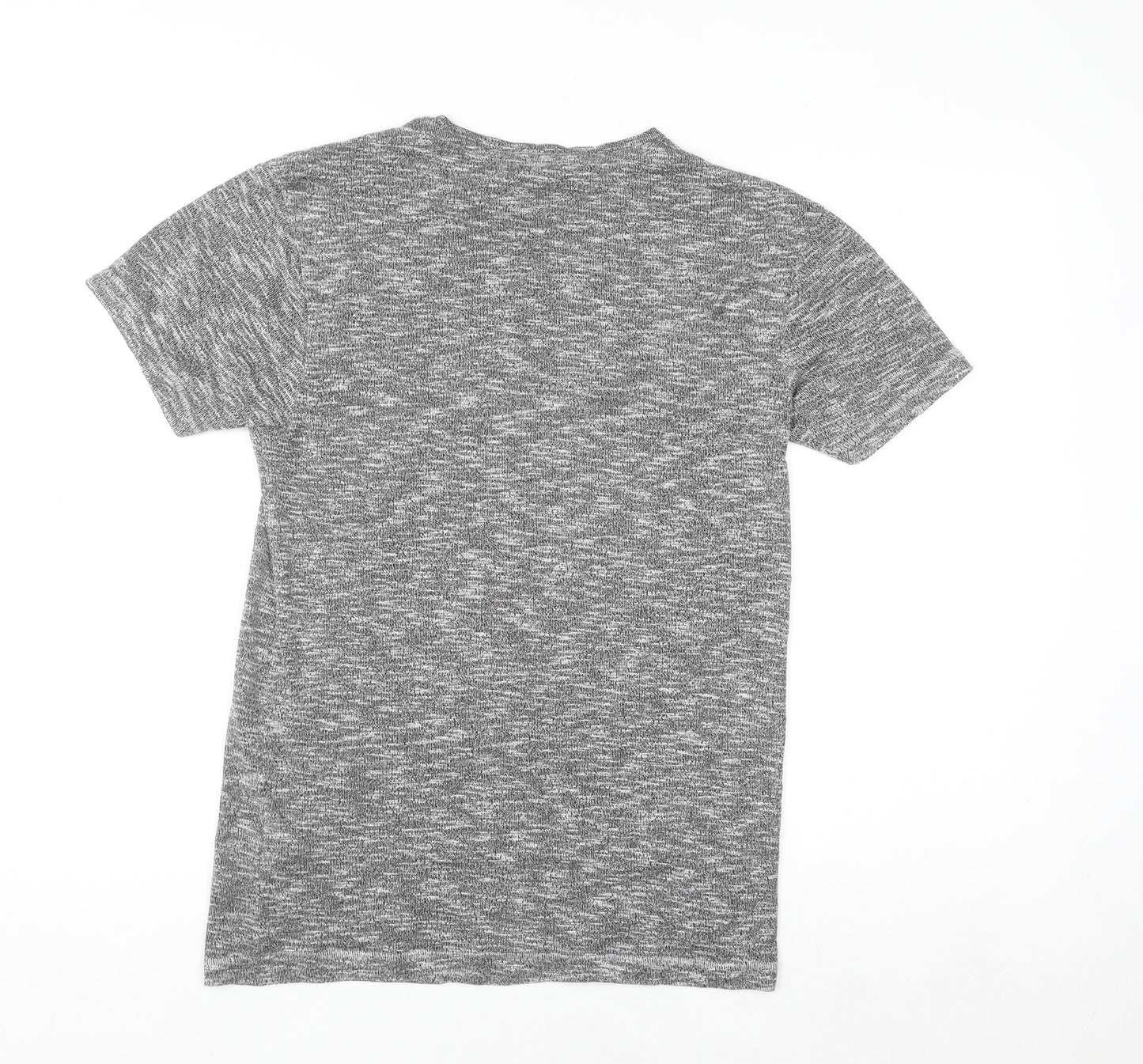 CedarWood State Men's Grey Graphic Print Crew Neck T-Shirt Size S