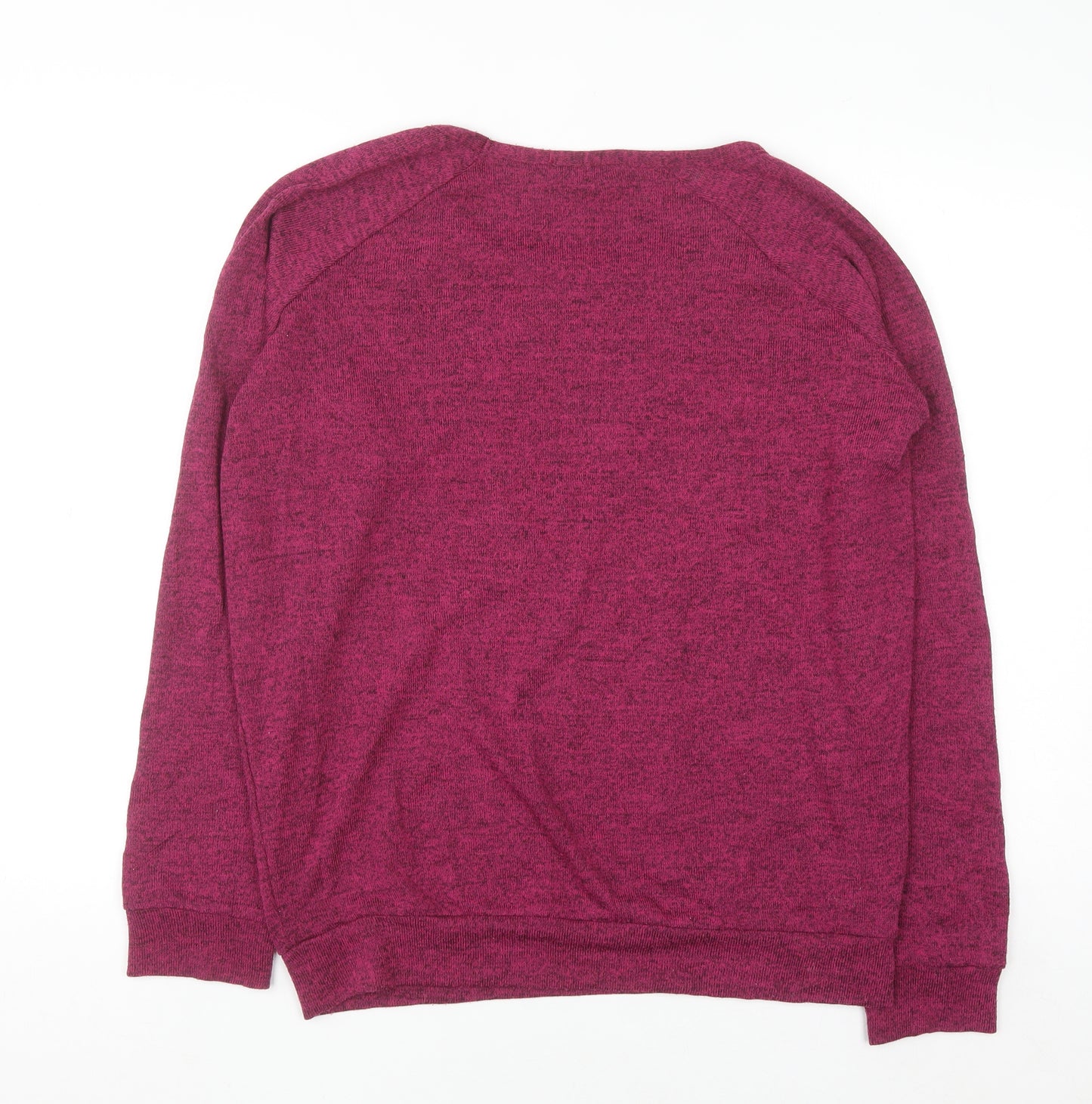 River Island Women’s Purple Crew Neck Knit Jumper Size 12