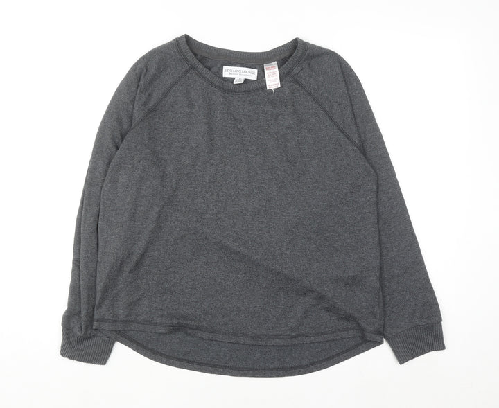Karen Neuburger Women’s Grey Pullover Jumper Medium Knit Long Sleeve