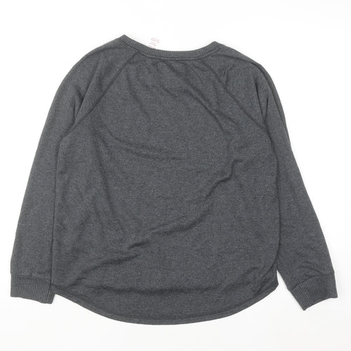 Karen Neuburger Women’s Grey Pullover Jumper Medium Knit Long Sleeve
