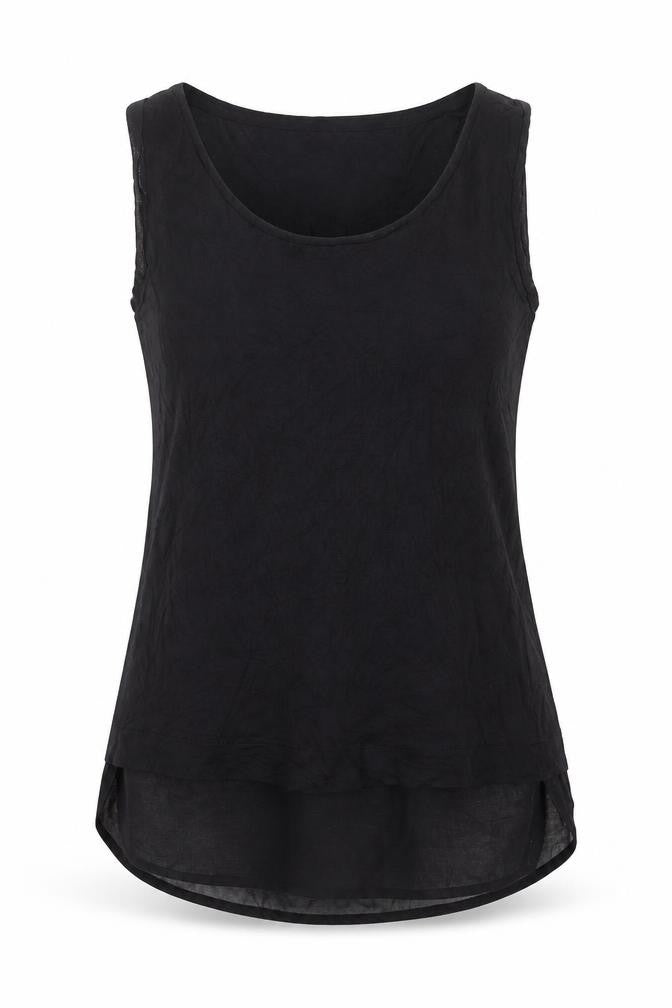 Marks and Spencer Women’s Black Size 8 Sleeveless Tank Top