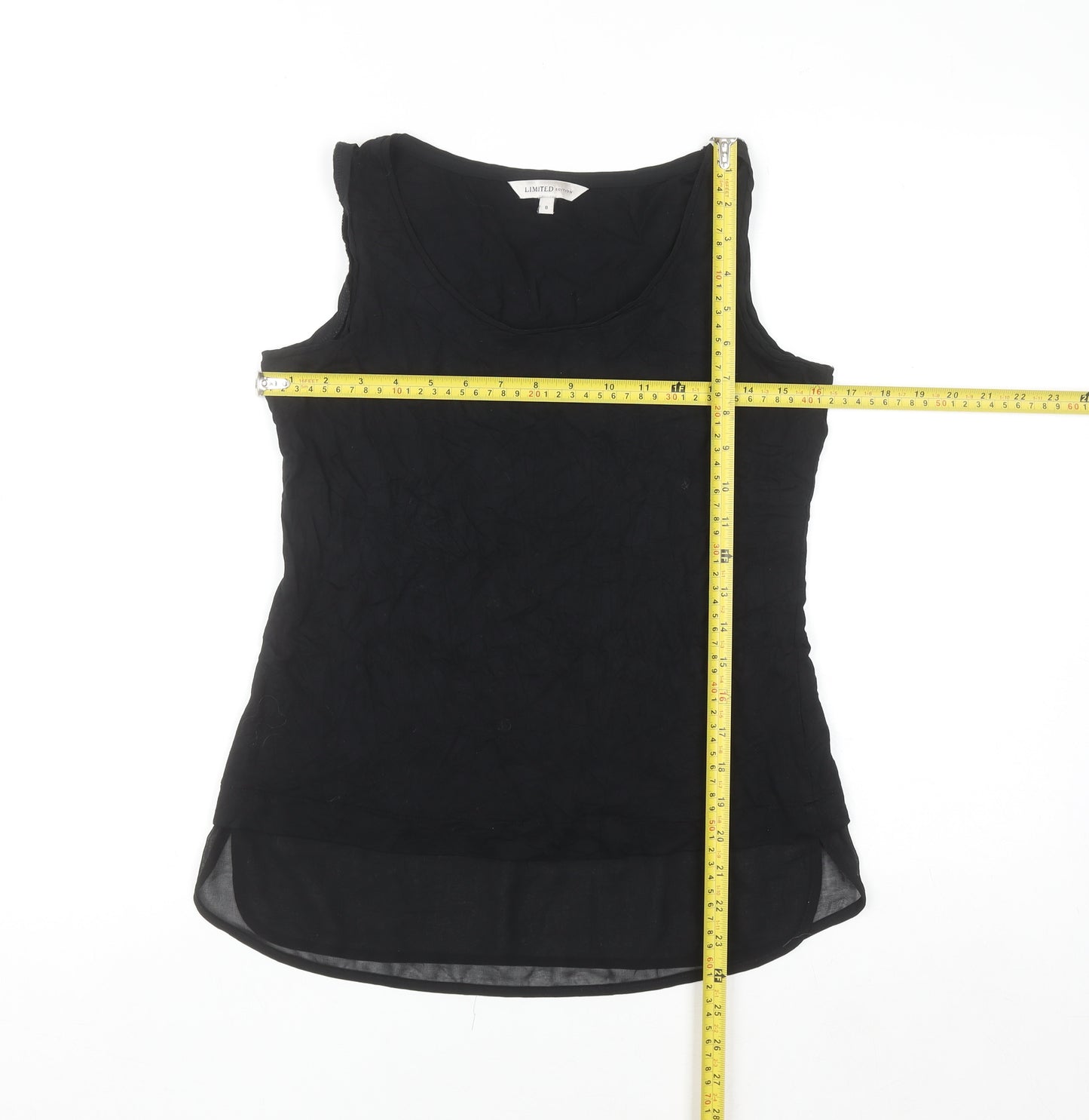 Marks and Spencer Women’s Black Size 8 Sleeveless Tank Top