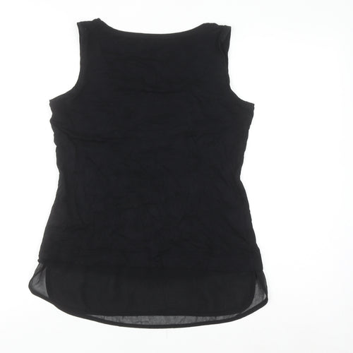 Marks and Spencer Women’s Black Size 8 Sleeveless Tank Top