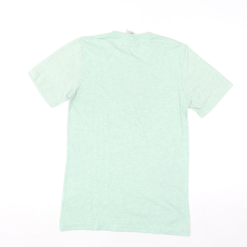 Vegan Outfitters Women's Green XS Graphic Cotton T-Shirt