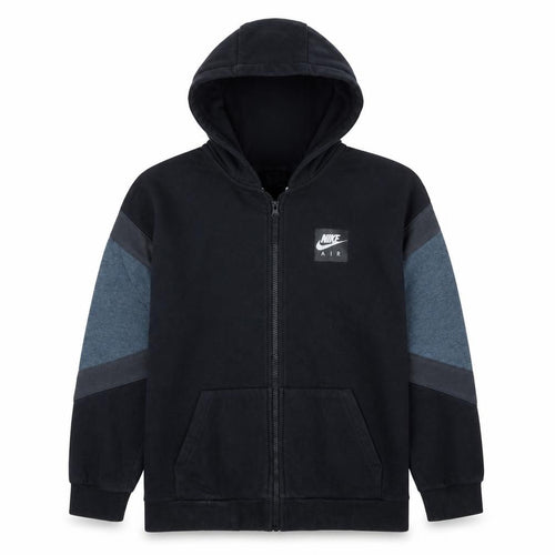 Nike Boys Black Full Zip Hoodie XL 13-15 Years Hooded Sweatshirt