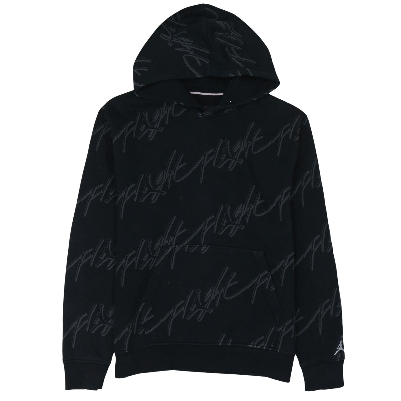 Jordan Men's Black Flight Logo Pullover Hoodie Size M