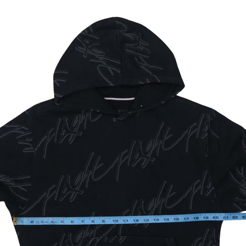 Jordan Men's Black Flight Logo Pullover Hoodie Size M
