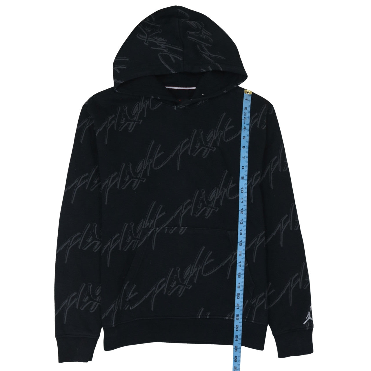 Jordan Men's Black Flight Logo Pullover Hoodie Size M
