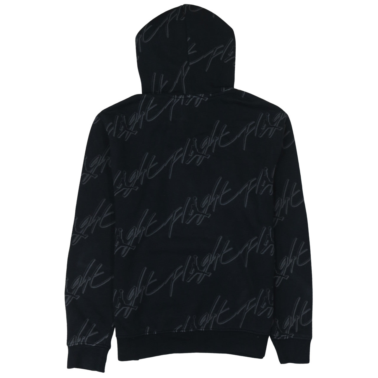 Jordan Men's Black Flight Logo Pullover Hoodie Size M