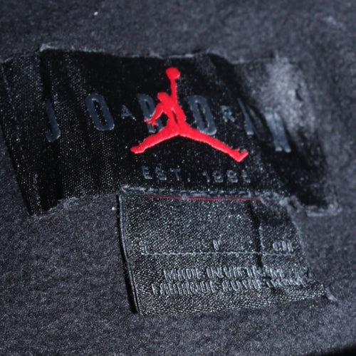 Jordan Men's Black Flight Logo Pullover Hoodie Size M