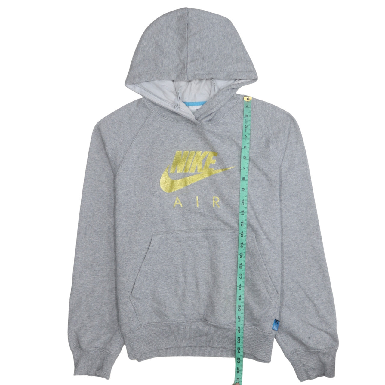 Nike Men's Grey Pullover Hoodie M Graphic Fleece Sweatshirt