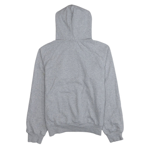Nike Men's Grey Pullover Hoodie M Graphic Fleece Sweatshirt