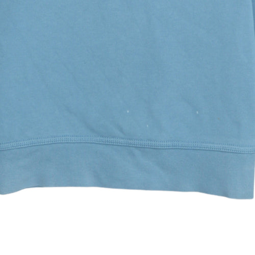 Nike Womens Blue Pullover Sweatshirt XS Cotton Crew Neck