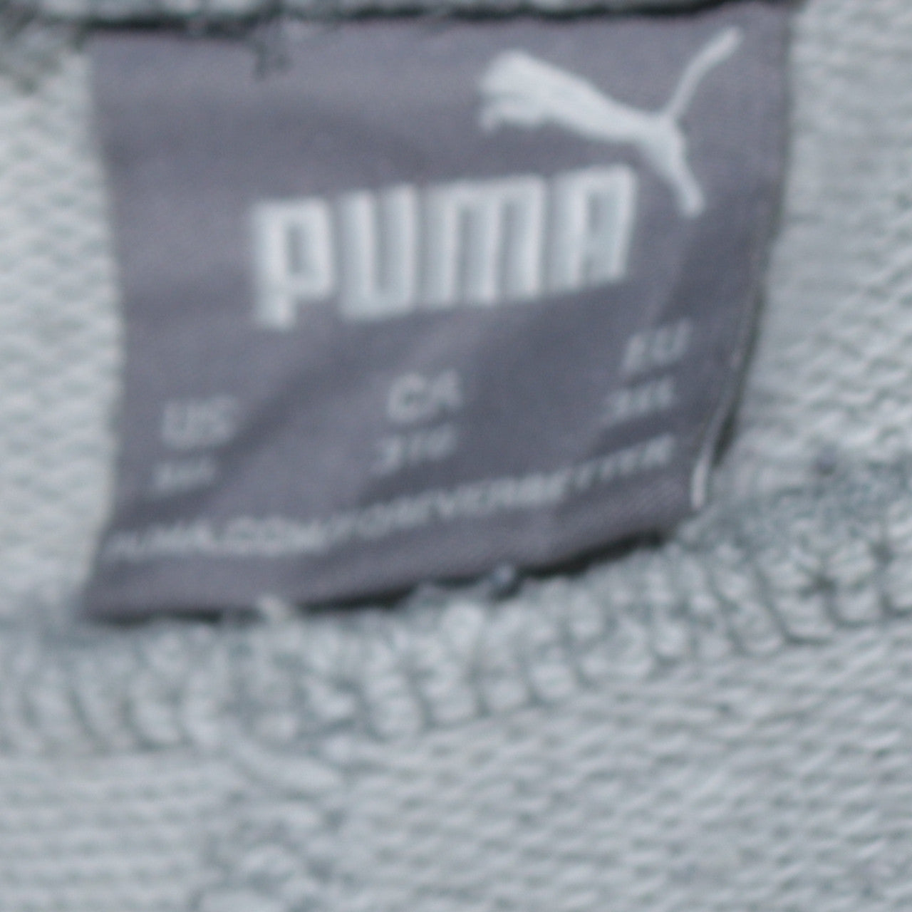 Puma Mens Grey 2XL Jogger Sweatpants Tapered Fit