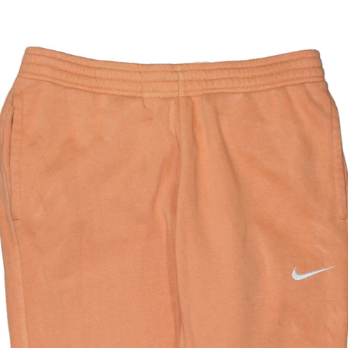 Nike Men’s Orange Regular Fit Fleece Sweatpants M