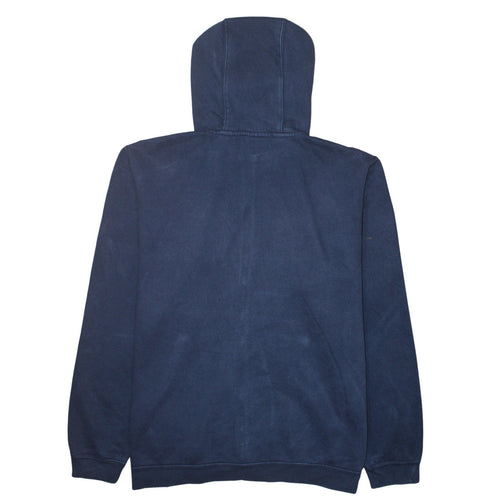 Nike Men's Blue Full Zip Hoodie 2XL Fleece Sweatshirt