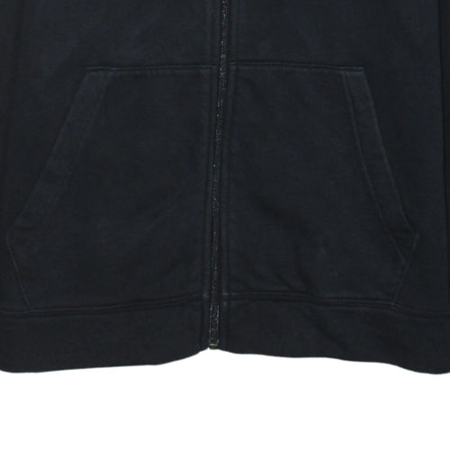 Nike Boys Black XL Full Zip Hoodie with Logo