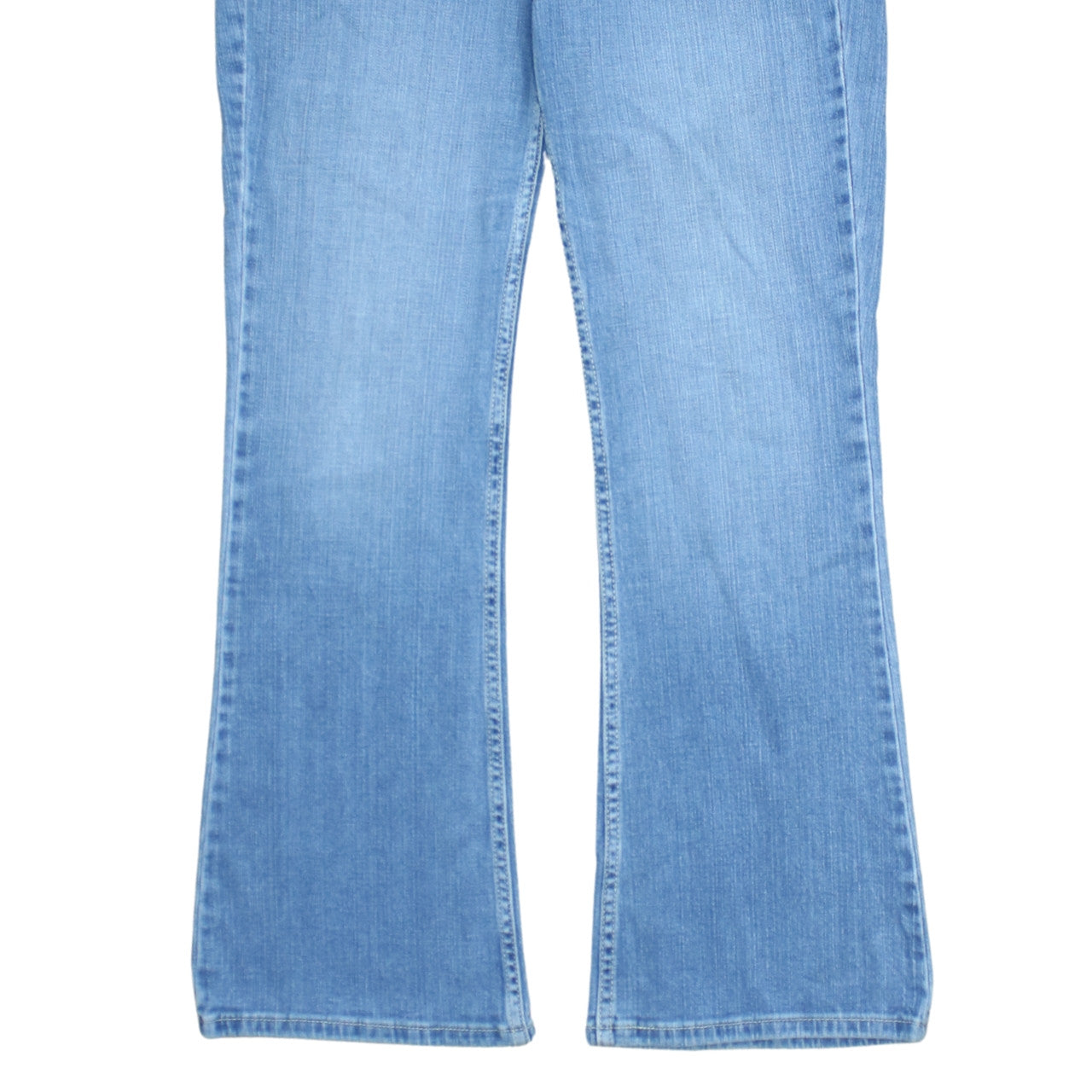 Levi's Women Blue Superlow Bootcut Jeans Size 8 Regular Fit