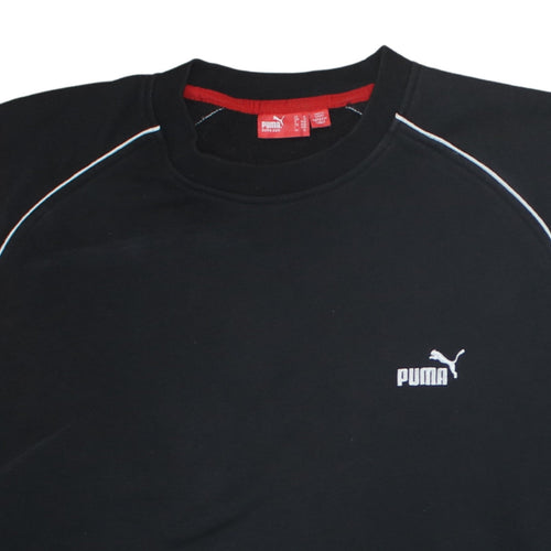 Puma Men's Black XL Crew Neck Pullover Sweatshirt