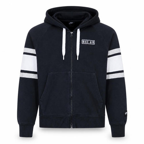 Nike Air Men's Black Full Zip Hoodie Small Cotton Blend
