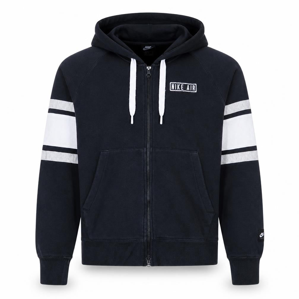 Nike Air Men's Black Full Zip Hoodie Small Cotton Blend