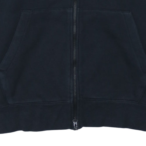Nike Air Men's Black Full Zip Hoodie Small Cotton Blend