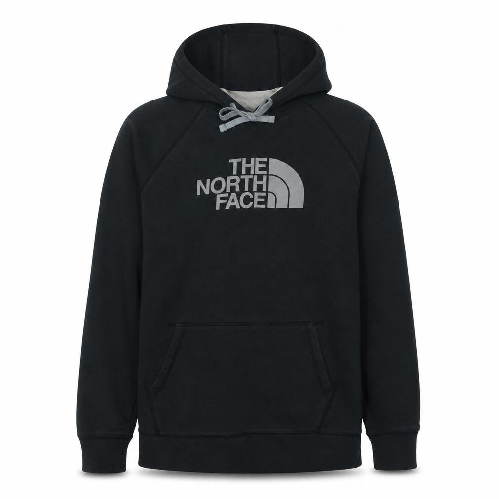 The North Face Womens Black Pullover Hoodie XL Warm Logo Fleece