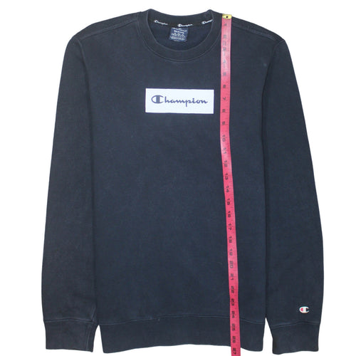 Champion Men's Black Medium Pullover Logo Sweatshirt