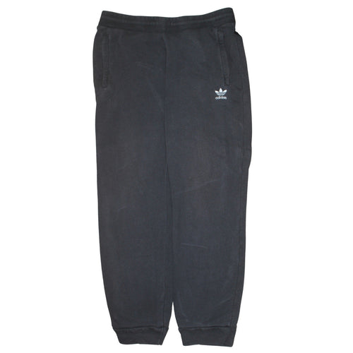 Adidas Men's Black Jogger Sweatpants L Fleece Comfort Trousers