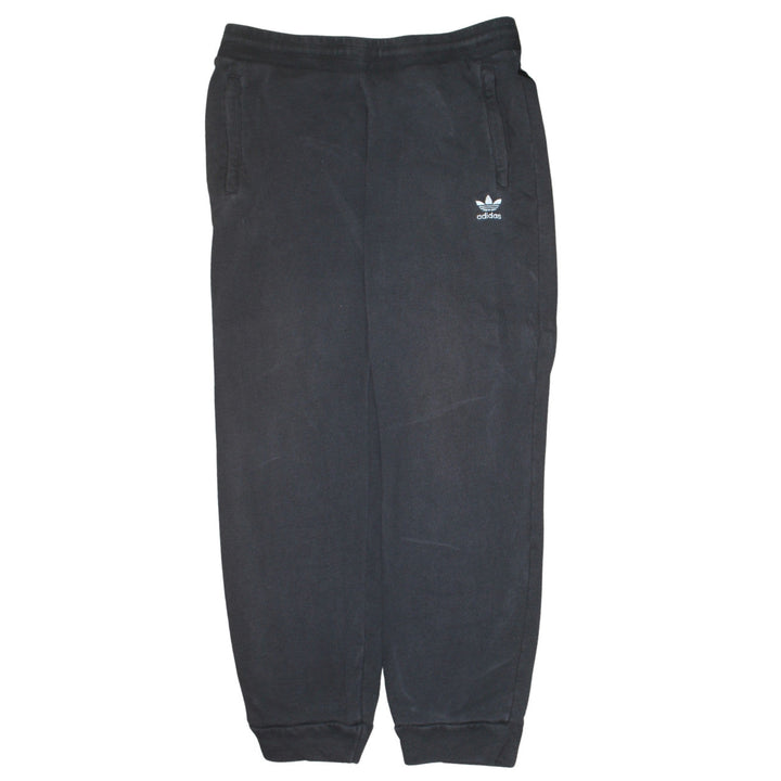 Adidas Men's Black Jogger Sweatpants L Fleece Comfort Trousers