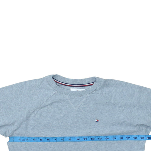 Tommy Hilfiger Men's Grey Crew Neck Sweatshirt Size S