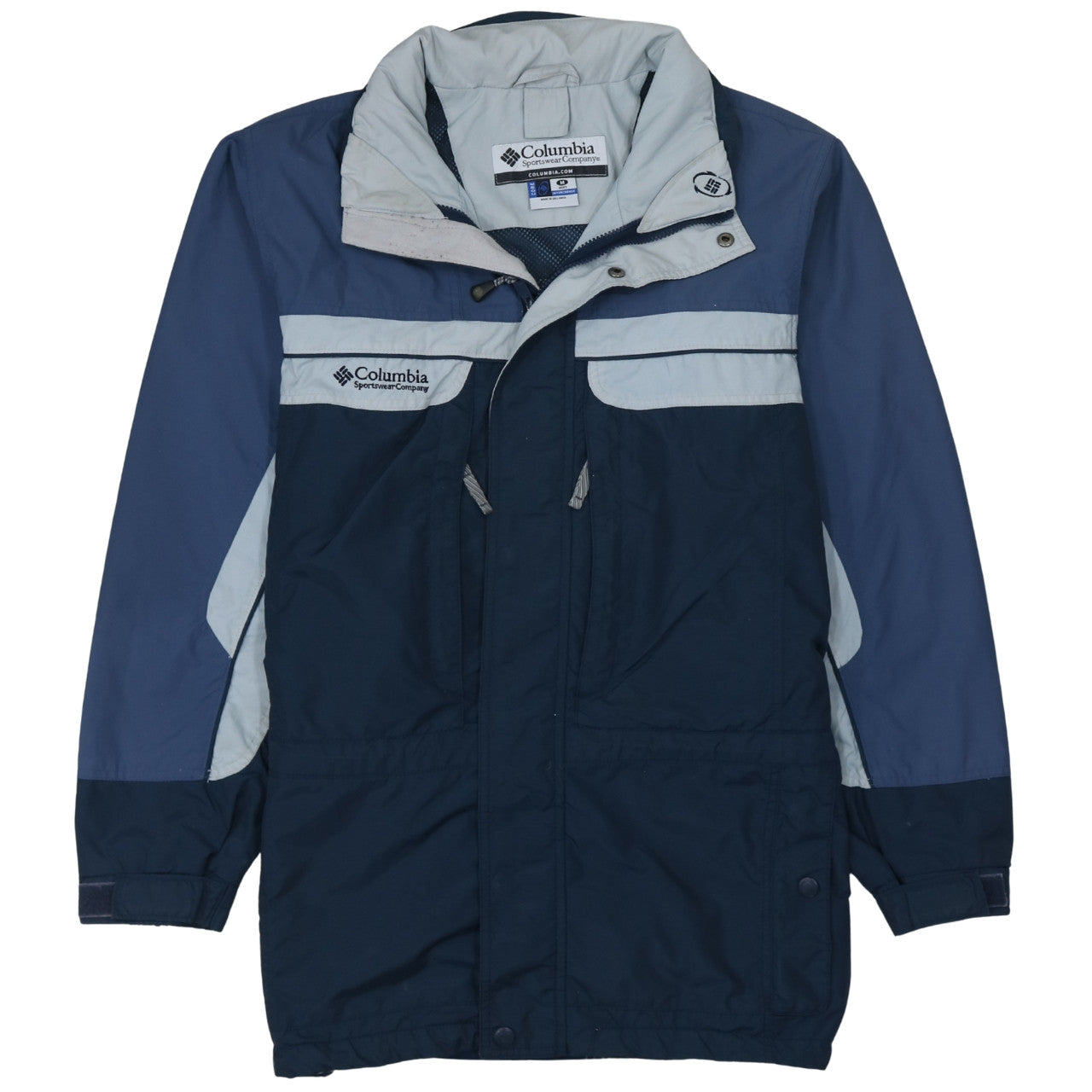 Columbia Men’s Blue Interchange Waterproof Parka Jacket M