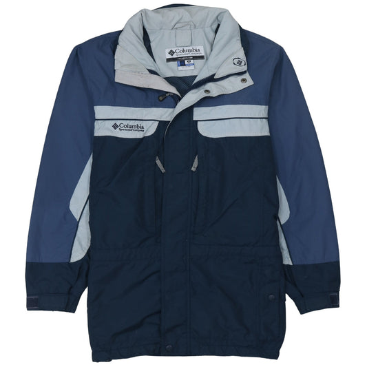 Columbia Men’s Blue Interchange Waterproof Parka Jacket M