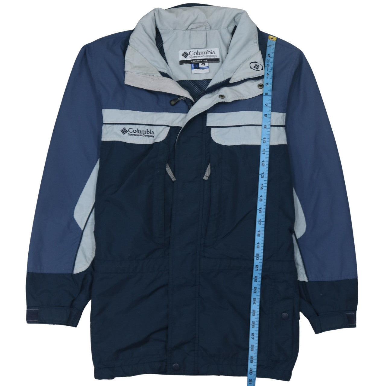 Columbia Men’s Blue Interchange Waterproof Parka Jacket M
