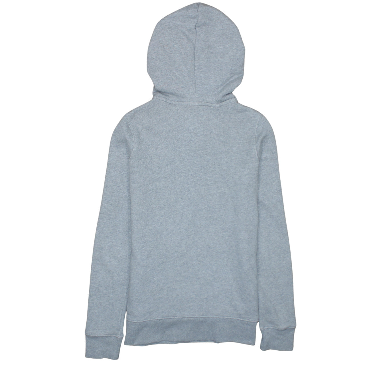 Adidas Women’s Grey Hooded Pullover Sweatshirt Size 4 Logo Print