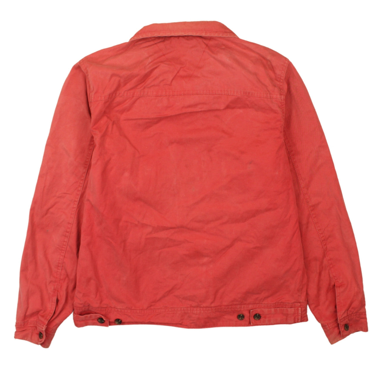 Tommy Hilfiger Men’s Red Cotton Bomber Jacket Size S