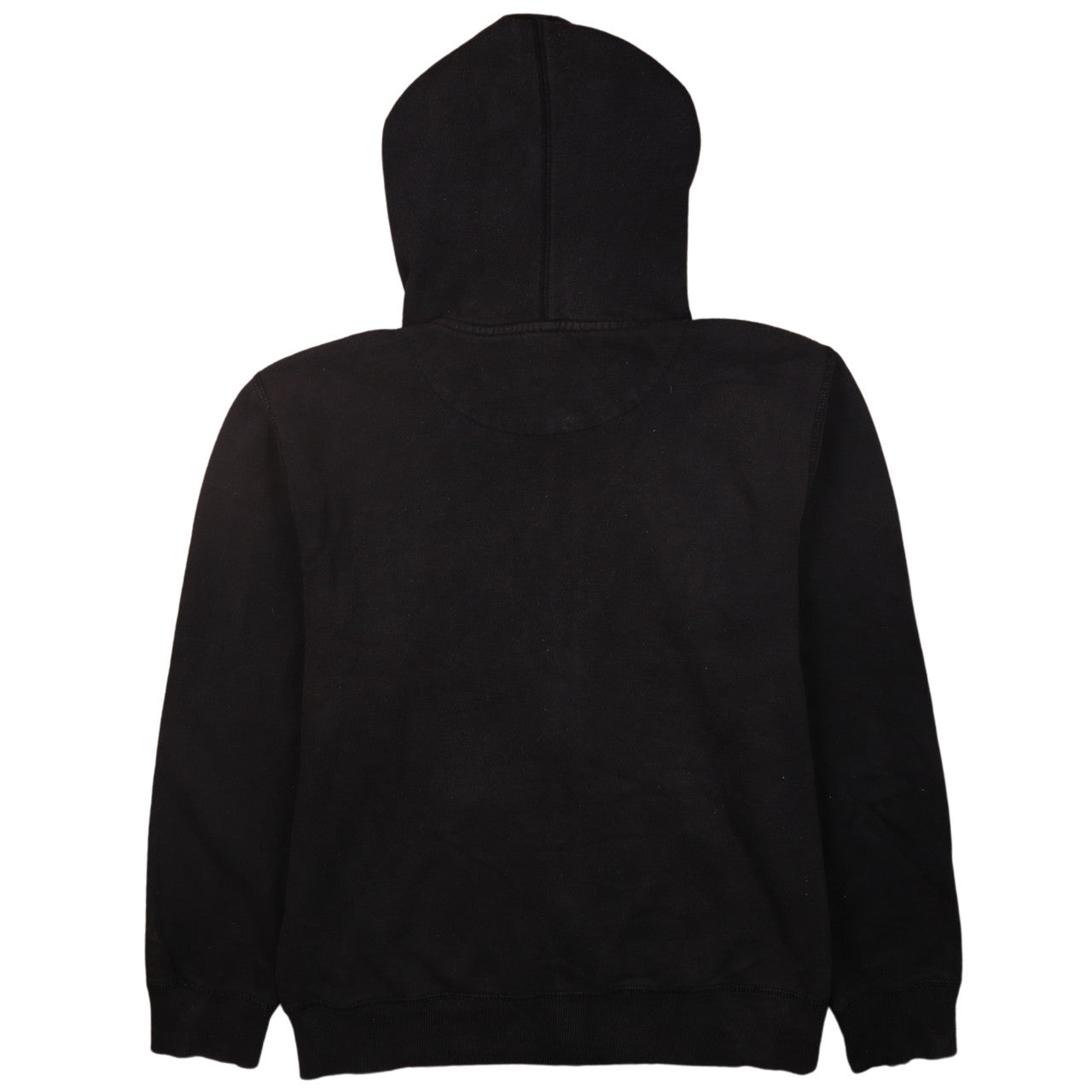 Nike Men's Black Full Zip Logo Hoodie L Regular Fit