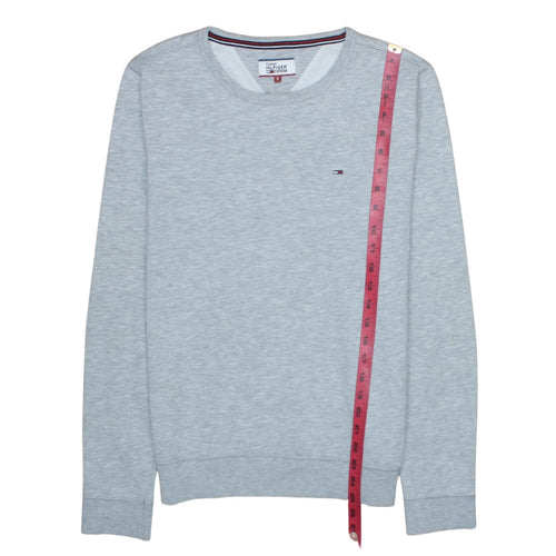 Tommy Hilfiger Men's Grey Crew Neck Sweatshirt Size S Classic Fit