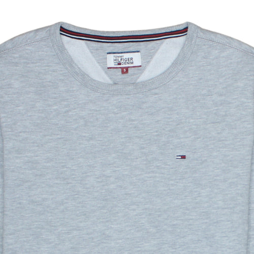 Tommy Hilfiger Men's Grey Crew Neck Sweatshirt Size S Classic Fit
