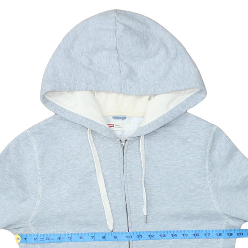 Levi's Men's Grey Full Zip Hoodie Size S Regular Fit