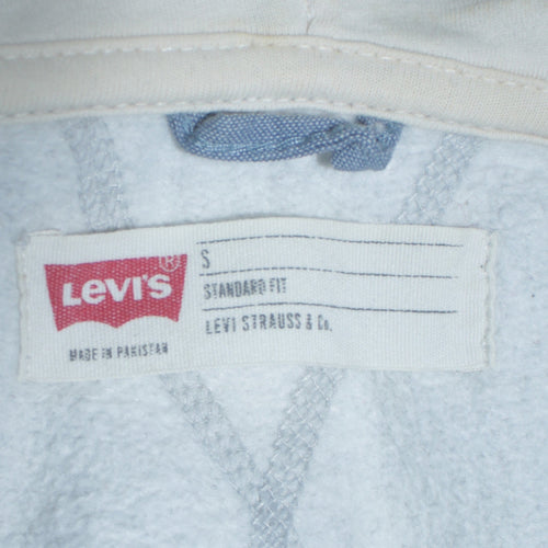 Levi's Men's Grey Full Zip Hoodie Size S Regular Fit