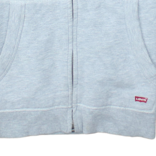 Levi's Men's Grey Full Zip Hoodie Size S Regular Fit