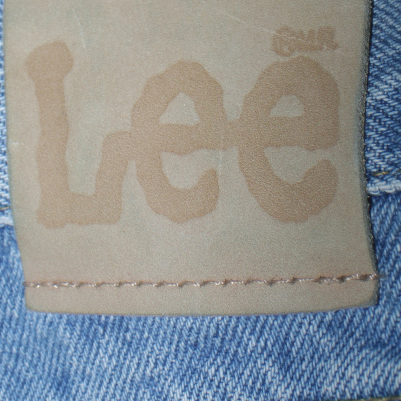 Lee Men’s Blue 38x34 Straight Leg Denim Jeans Cotton