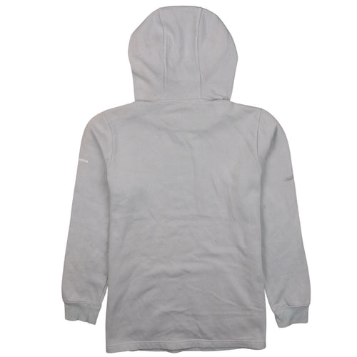 Columbia Womens Light Grey Hooded Pullover Sweatshirt Size M