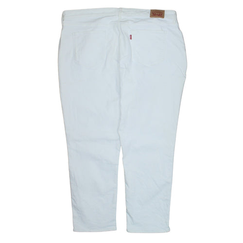 Levi's Women's White 721 High Rise Skinny Jeans Size 30